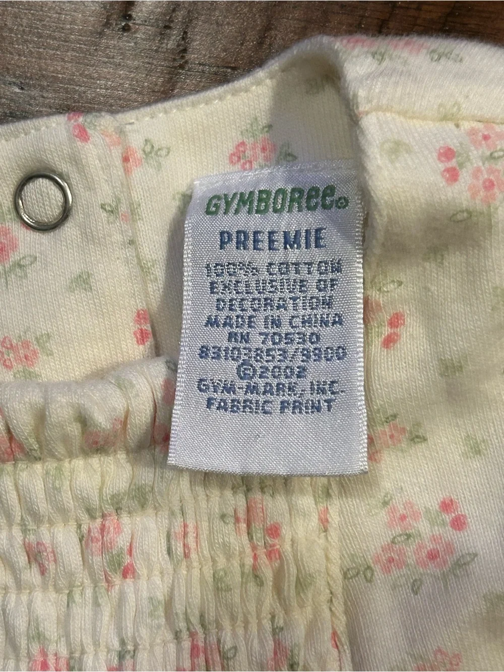 Gymboree soft cream